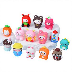 Sacapuntas de Plástico con Diseño de Animales de Dibujos Animados, Creativos y Lindos, para Estudiantes de Primaria y Secundaria, Venta al Por Mayor - Product Image 1