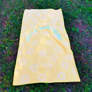High Quality Microfiber 2 Side Printed Beach Towel Quick Dry Sand Free Proof Recycled Beach Towel