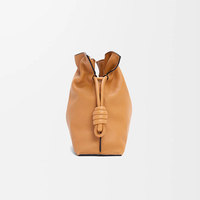 Pochette à cordon en cuir véritable personnalisable, sac à main doux à nœud pour femme, service OEM et ODM