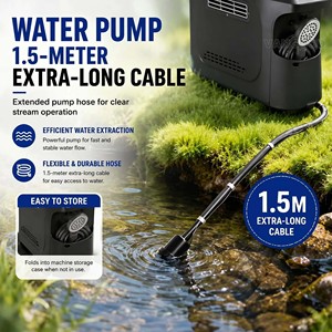 Chauffe-eau de camping au propane à activation par débit intelligent, réactivation du débit d'eau sous 20 minutes, eau chaude instantanée - Product Image 3