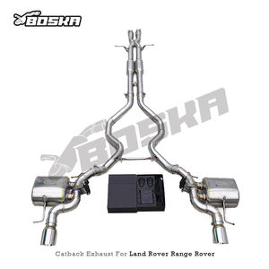 Sistema de Escape con Válvulas OEM Boska, Tubo de Escape y Silenciador Catback para Land Rover Range Rover Sport SE V6 3.0T 2013-2022, SUS304 - Product Image 5