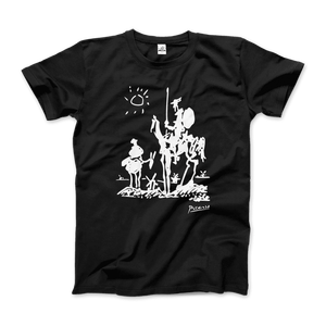 T-shirt avec illustration de Pablo Picasso Don Quichotte de La Mancha 1955 - Product Image 4