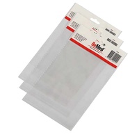 Sacs OPP transparents autocollants avec trou de suspension, pochettes en plastique refermables imprimées sur mesure pour l'affichage en magasin