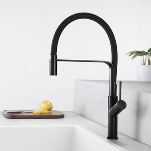 Modern Single Lever Kitchen Mixer Taps Flexible Single Handle Brass Black Pull Out Kitchen Faucets AT9238B -DX Kitchen - Product Image 3
