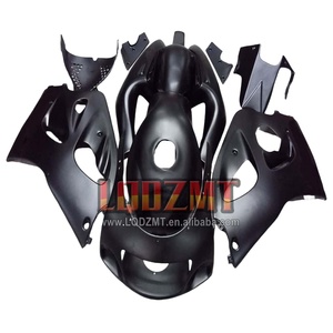 Cuerpo para SUZUKI GSXR <span class=keywords><strong>750</strong></span> 600 SRAD GSXR600 96 97 98 99 00 131No.57 GSXR750 1996 1997 1998 1999 <span class=keywords><strong>2000</strong></span> Carenado negro plano - Product Image 1