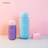 Bouteilles en plastique HDPE personnalisées, tailles 100ml-400ml, avec bouchon à disque pour gel douche, shampoing, après-shampoing