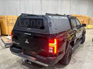 Coque de camping-car à double porte avec ventilation pour Mitsubishi Triton <span class=keywords><strong>L200</strong></span>, toit de camion personnalisé en aluminium imperméable - Product Image 3