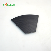 Panel Surya Silikon Monokristalin Bentuk Khusus PET PERC Efisiensi Tinggi 22,4% OEM Sel Surya Fleksibel Non-standar untuk IoT