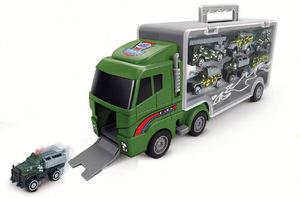 Ensemble de transport pour tout-petits avec 1 grand camion et 6 mini voitures jouets, cadeau idéal pour les enfants - Product Image 5