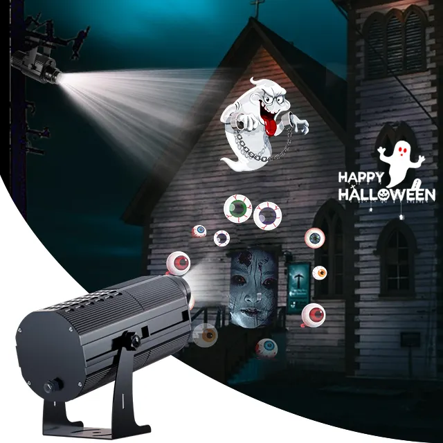 Yufan 200w ip65 outdoor waterproof commercial street door laser logo light rotating gobo projector wedding led advertising light