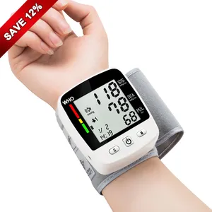 Ce认证质量数字BP机血压监测仪数字手腕自动血压装置