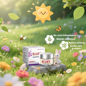 Pomada de hierbas naturales suaves OEM para la comodidad de la piel del bebé y el soporte para la erupción del pañal, chupete para la piel infantil - Product Image 4
