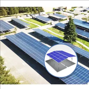 Waterproof Carport Mount Solar System Solar Panels Carport Aluminum