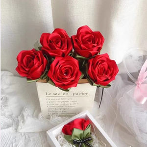 ริบบิ้นสำหรับหน้าเดี่ยวริบบิ้น4cm-1 1/2 "* 100หลาริบบิ้นผ้าซาตินสำหรับตกแต่งเค้กแต่งงานดอกไม้ริบบิ้นห่อของขวัญ - Product Image 4