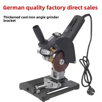 Support universel multifonctionnel pour meuleuses d'angle de modèles 100-125, avec alimentation électrique intégrée, outil de fixation et support de coupe