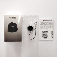 Mini traceur GPS intelligent IP67 en plastique pour animaux de compagnie, positionnement 4G GSM LBS, compatible iOS Android, autonomie de 2 ans, stockage cloud