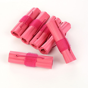 ที่ม้วนผมแบบไม่ใช้ความร้อน ไม่กดทับเส้น<span class=keywords><strong>ผม</strong></span> ทำลอนผมแบบดอกแพร์ใหญ่ ทำเองได้ ผลิตในจีน - Product Image 4