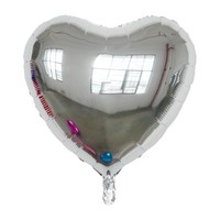 Ballon en feuille d'amour en forme de cœur de 24 pouces pour fête d'anniversaire Noël Saint Valentin mariage fiançailles bébé douche décoration