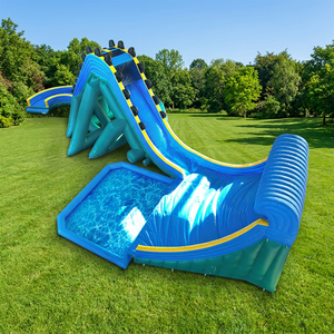 Parque Acuático Inflable Personalizado Winsun, Piscina Comercial con Material de PVC Ignífugo y Fácil Instalación - Product Image 1