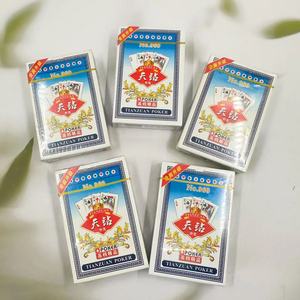 Cartas de juego auténticas y gruesas, Dou Dizhu (un popular juego de cartas chino), cartas de juego Tianzuan, artículos de entretenimiento - Product Image 2