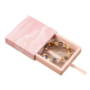 七彩纸质首饰盒高档pe膜悬浮包装盒时尚首饰盒手链收纳 - Product Image 5