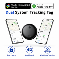 Pile CR2032, étiquette intelligente anti-perte BLE, compatible avec Apple Find My et Google Find My Device, traceur Bluetooth étanche