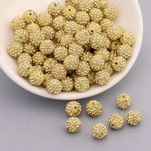 Großhandel AAA Qualität 4mm 6mm 8mm 10mm 12mm Ton Kristall Strass Kugel Perlen Diamant Disco Kugel Perlen für DIY Schmuck herstellung - Product Image 6