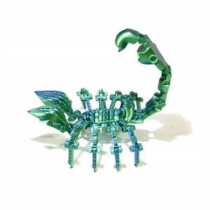 Juguete Creativo para Refrigerador con Forma de Escorpión, Acero Inoxidable, Impresión 3D, Diferentes Colores Disponibles - Product Image 6