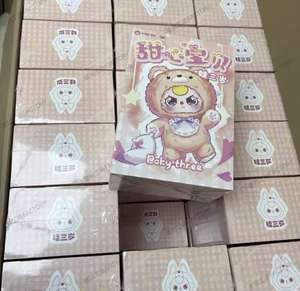 Genuino bebé tres V4 400% cariño bebé serie vinilo felpa caja ciega decoración del hogar muñeca caja misteriosa juguete regalos de cumpleaños - Product Image 2