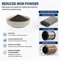 Polvo de Hierro Industrial Versátil para Materiales de Fricción, Herramientas de Diamante, Forros de Frenos, Aplicaciones Magnéticas y Recubrimiento en Polvo