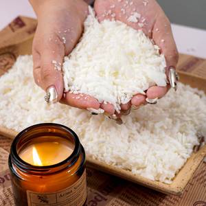 Soja-CERA-natural-proveedor al por mayor 25kg a granel 444 cera de soja orgánica 100% Natural sin olor alta fusión C3 cera de soja para la fabricación de velas - Product Image 1