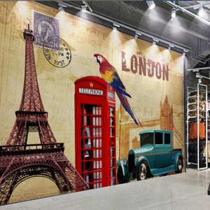 <span class=keywords><strong>Carta</strong></span> <span class=keywords><strong>da</strong></span> <span class=keywords><strong>Parati</strong></span> Personalizzata con Foglie e <span class=keywords><strong>Uccelli</strong></span>, Decorazione Artistica per Camera <span class=keywords><strong>da</strong></span> Letto, Murale Papier Peint - Product Image 5