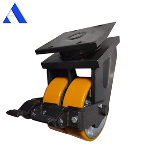 Heavy Duty duplo rodas rodízio com torção bloqueio ISO Shipping <span class=keywords><strong>Container</strong></span> movendo rodízio rodas - Product Image 5