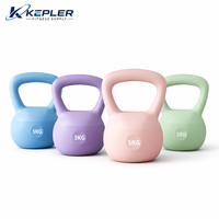 Juego de Pesas Rusas de PVC Duradero y Suave con Arena, 4/5/6/8/10/12 kg, Equipo de Ejercicio para Glúteos y Cadera, Entrenamiento de Fuerza en Casa, Unisex, Kepler