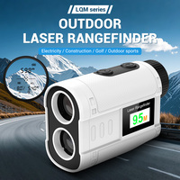 Télémètre laser de golf INORM personnalisé 600M 1000M 2000M avec fonction de compensation de pente, haute précision 6X, écran LCD, batterie rechargeable, pour la chasse et les activités de plein air