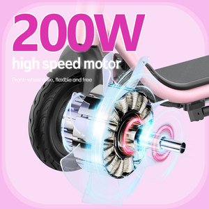 Monopattino Elettrico Pieghevole Onyx C1 con Telaio in Lega di Alluminio da 8 Pollici, Motore Brushless da 200W, Velocità 25km/h, Autonomia 20km, Carico Massimo 100kg, con LED - Product Image 5