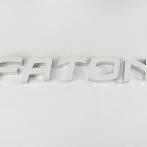 Tường ánh sáng lên thư tùy chỉnh dấu hiệu LED 3D chữ lớn  Acrylic thép không gỉ phía trước thắp sáng cửa hàng Logo thư - Product Image 6