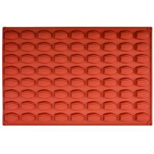 MUYULINS Factory 72-Hole DIY Cookie Madeleine Shell Cake LFGB Platinum Food-Grade <b>Silicone</b> Pastry <b>Baking</b> Mold - Product Image 1