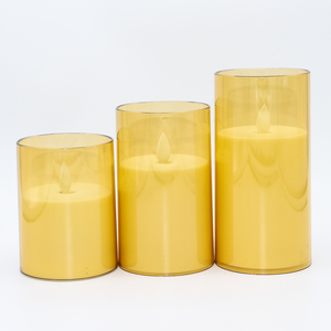 Dẫn trụ cột nến thiết lập với điều khiển từ xa không khói điện tử ngoài trời nến cho trang trí nội thất cho giáng sinh và Halloween - Product Image 5