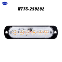 Nouvelle lumière latérale de marquage LED en plastique WTTG DC12V 4,35'' IP65 pour voiture, camion, semi-remorque, décorative, pour une conduite sécurisée et une signalisation d'avertissement