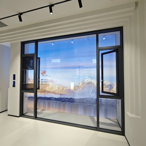 Deioux Aluminum Alloy Swing Casement <b>Window</b> Tempered Glass Anti-Theft <b>Security</b> <b>Lock</b> - Product Image 4