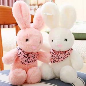 Khăn Áo Len Bunny Peluches Búp Bê Trẻ Em Quà Tặng Giá Rẻ Khuyến Mãi Đồ Chơi Thỏ Sang Trọng Thú Nhồi Bông Bán Buôn - Product Image 3