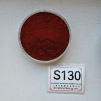 Besi oksida merah Premium kualitas Anorganik Pigmen Fe2O3 96% konten untuk pelapis Kosmetik & Keramik