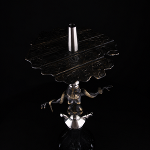 Cachimba de Lujo con Diseño de Serpiente Plateada para Mujer, Escultura Metálica, Estilo Ruso Árabe, Juego Completo Premium, Venta al por Mayor OEM - Product Image 3