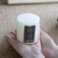 Erdbeerduft-Kerze, Fruchtduft-Kerzenstiele, Langanhaltende Aromatherapie-Kerze für Wohnraumdekoration