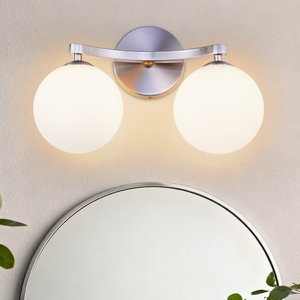 Romantic Geometric Orb Glass G9 Wall Lamp Bedroom <b>Bedside</b> Wall Light for Aisle Hallway Corridor Hotel Home Decor Wholesale - Product Image 2