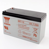 Batterie d'ascenseur d'hôtel moderne YU**SA 12V 7AH NP7-6 NP7-12, batterie au plomb scellée, utilisation solaire