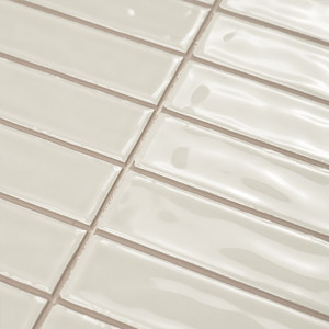 Mosaico Manhattan Greige 20x20 pre-tagliato 2,5x10 pollici per pareti e pavimenti - Product Image 4