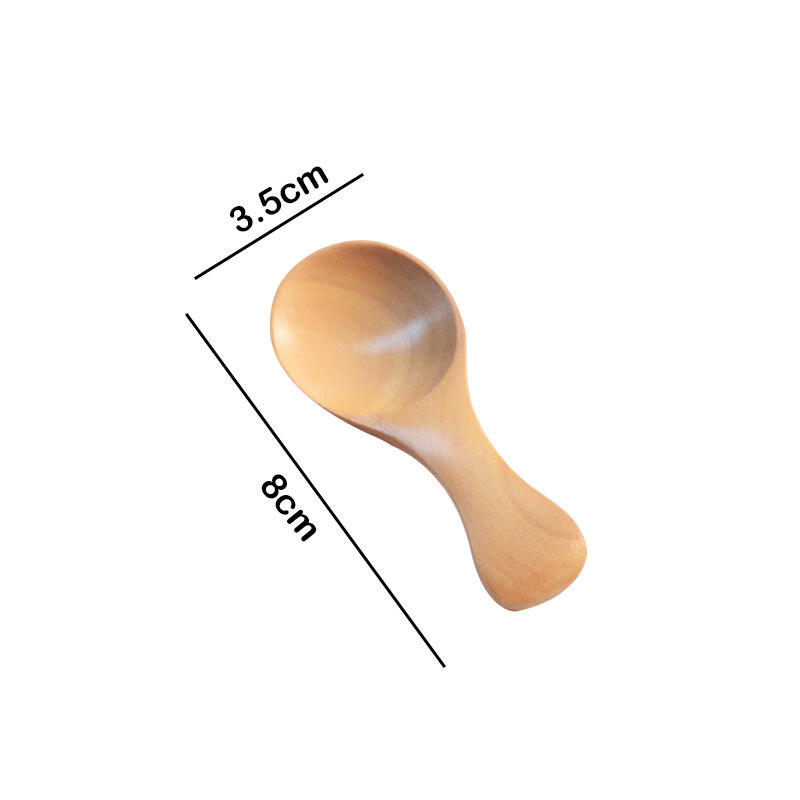 8 x 3.5 cm Light Wood spoon