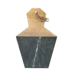 Meilleures ventes : Planche à découper et plateau à fromage rectangulaires en ardoise écologiques, personnalisables en taille et logo - Product Image 3